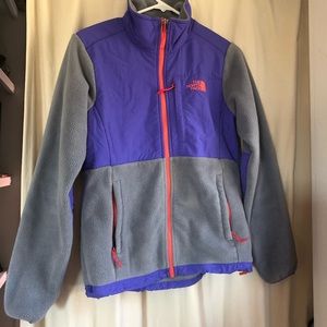 North Face zip up fleece